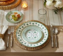 Jamila Stoneware Appetizer Plates - Set of 4