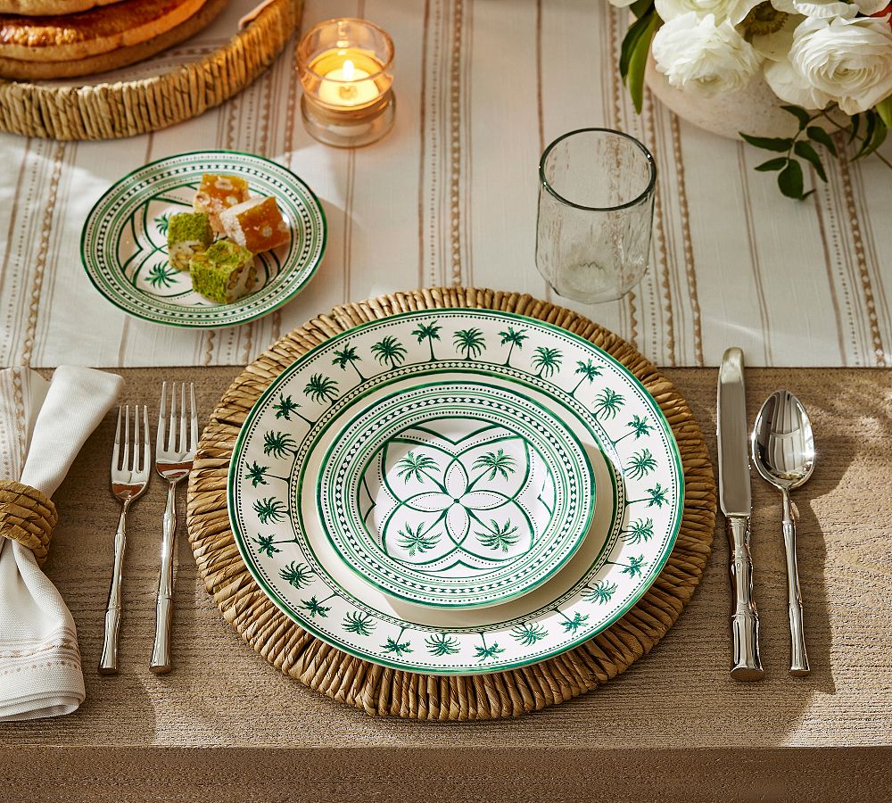 Jamila Stoneware Appetizer Plates - Set of 4