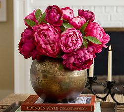 Brass Rounded Vase