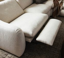 Cindy Upholstered Power Reclining Sectional (215.5&quot;)
