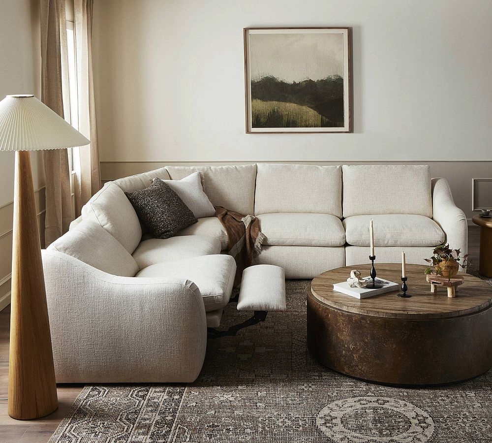 Cindy Upholstered Power Reclining Sectional (215.5&quot;)