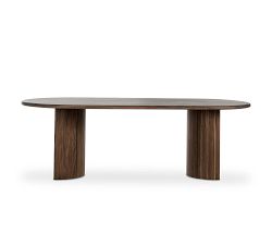 Paulina Teak Oval Outdoor Dining Table (94&quot;)