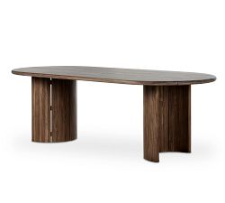 Paulina Teak Oval Outdoor Dining Table (94&quot;)