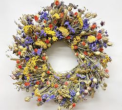 Handmade Dried Floral Jubilee Wreath
