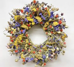 Handmade Dried Floral Jubilee Wreath