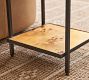 Burl Square Side Table (13.5&quot;)