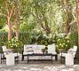 Malibu Metal Rectangular Outdoor Coffee Table (45&quot;)