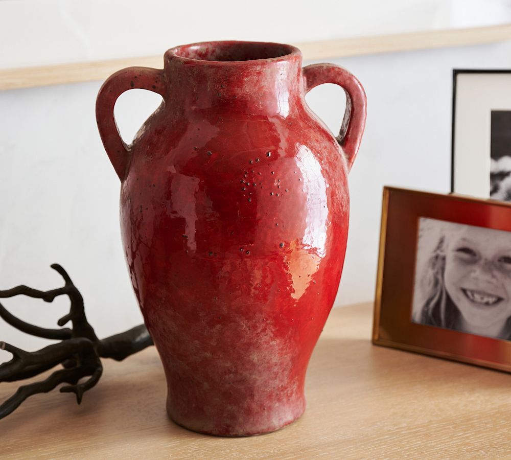 Handcrafted Corbel Glazed Vase