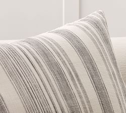 Hawthorn Stripe Sherpa Back Pillow Cover