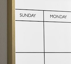 Foley Magnetic Whiteboard Calendar