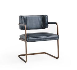 Gillis Leather Dining Armchair