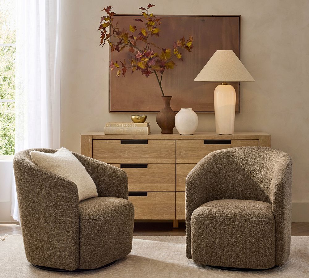 Brooks 6-Drawer Dresser - 60 Inch Modern Design