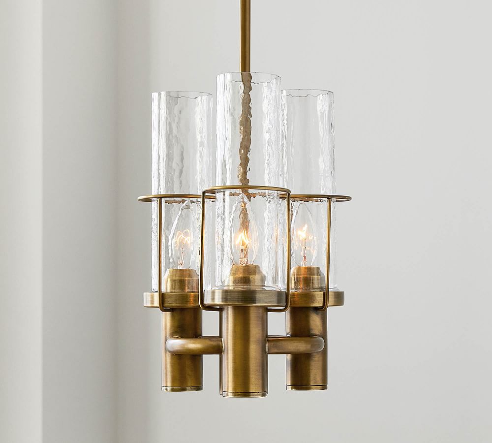 Essex Recycled Glass 3-Light Pendant (8&quot;)