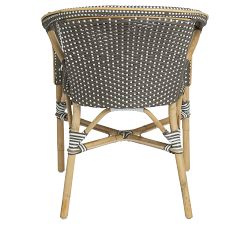 Madeleine Rattan Bistro Dining Armchair