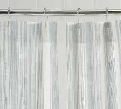 Hawthorn Stripe Cotton Shower Curtain