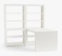 Dillon Peninsula Desk with 72&quot; Bookcase Suite (70&quot;)
