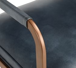 Gillis Leather Dining Armchair
