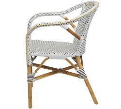Madeleine Rattan Bistro Dining Armchair