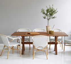 Madeleine Rattan Bistro Dining Armchair