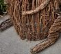 Rattan Bunny with Twinkle Lights