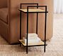 Burl Square Side Table (13.5&quot;)