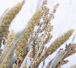 Dried Millet Grass Wreath