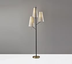 Rachel Metal Triple-Head Floor Lamp (71&quot;)