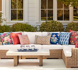 Modern Farmhouse Outdoor Pillow