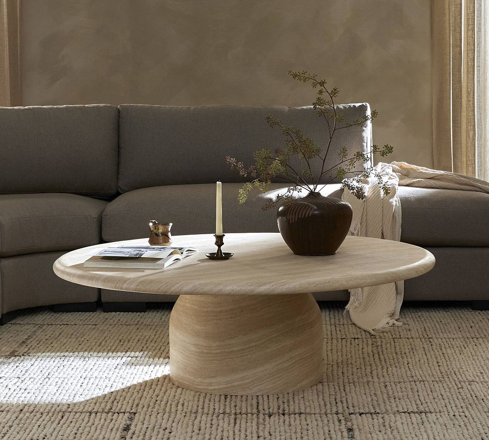 Cardinal Round Concrete Coffee Table (48&quot;)