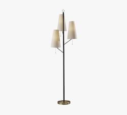 Rachel Metal Triple-Head Floor Lamp (71&quot;)