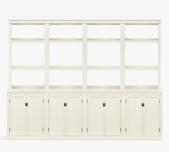 Pottery barn logan bookcase discount