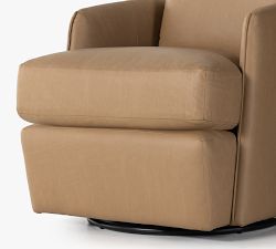 Artemis Leather Swivel Chair