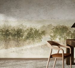 Winding Path Wall Mural By Aileen Fitzgerald on Canvas