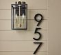 Manor Outdoor Glass &amp; Iron Sconce (19'')