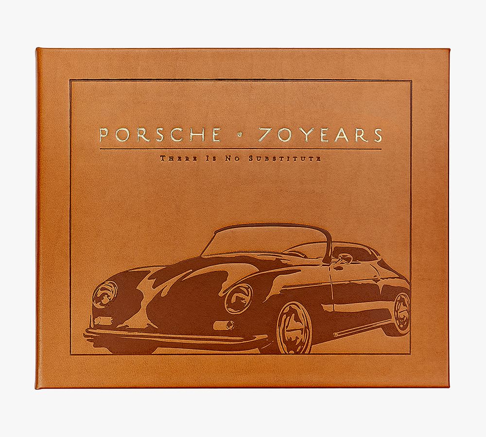 Porsche 70 Years Leather-Bound Book