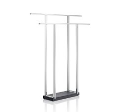 Slim Freestanding Double Towel Stand
