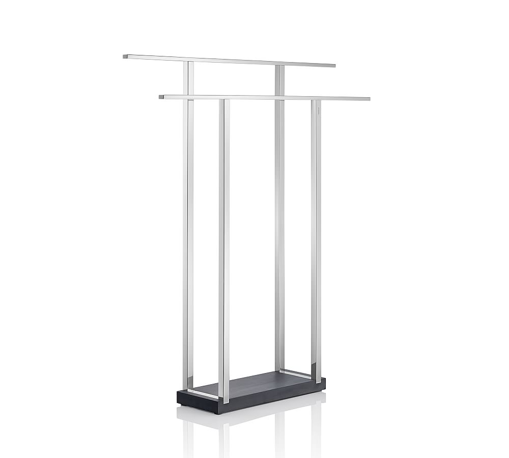 Slim Freestanding Double Towel Stand