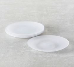 Fortessa La Jolla Glass Salad Plates - Set of 4