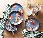 Meadow Floral Stoneware Salad Plates - Set of 4
