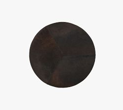 Alameda Round Hair On Hide Coffee Table (36&quot;)