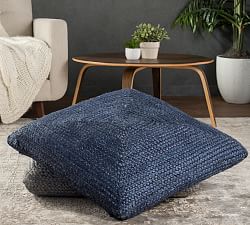 Hand Braided Jute Floor Cushion