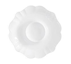 Monique Lhuillier Juliana Scalloped Chip &amp; Dip Server