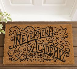 Wednesday Nevermore Academy Doormat