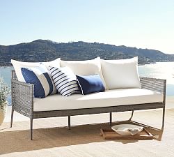Cammeray Wicker Outdoor Sofa (75&quot;)
