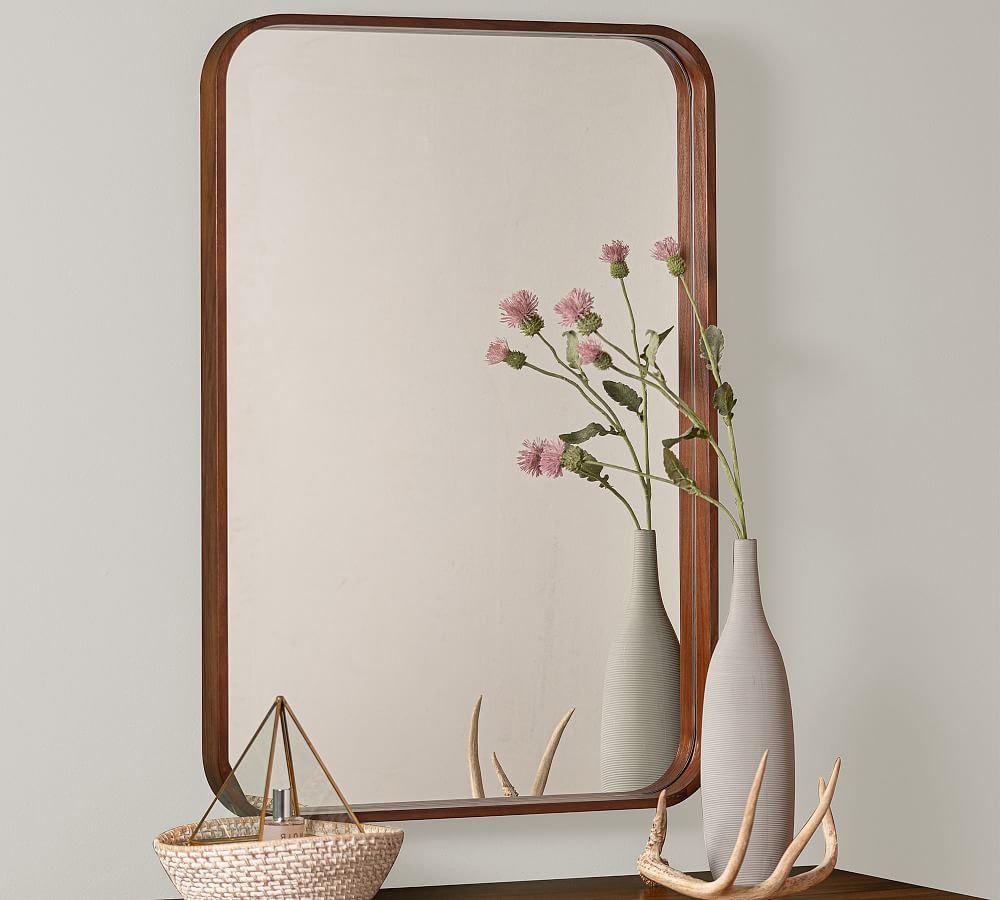 Danica Wooden Wall Mirror, 24&quot; X 36&quot;