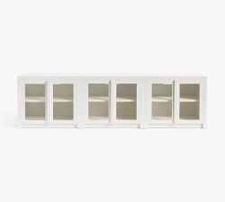 Dillon Grand Glass Cabinet Media Console (108&quot;)