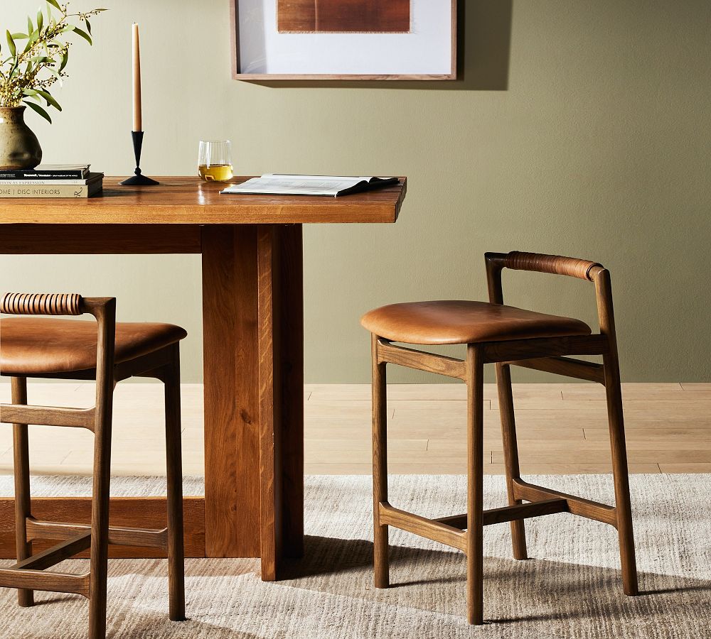 Axel Leather Stool