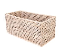 Tava Handwoven Rattan Rectangular Everything Basket