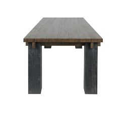 Omar Rectangular Reclaimed Wood Dining Table (90&quot;)