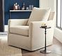 Ayden Square Arm Slipcovered Swivel Glider